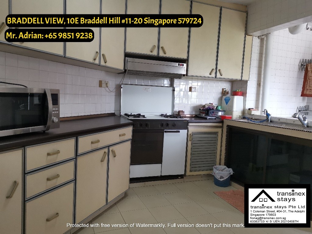 Braddell MRT - Pool/ Tennis/ Gym Condo -10E Braddell View - Braddell 布莱徳 - 分租房间 - Homates 新加坡