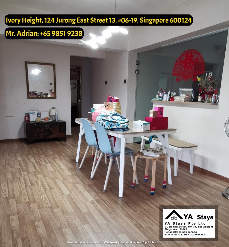 Clementi MRT - Ivory Heights - Common Room - Clementi - Bedroom - Homates Singapore