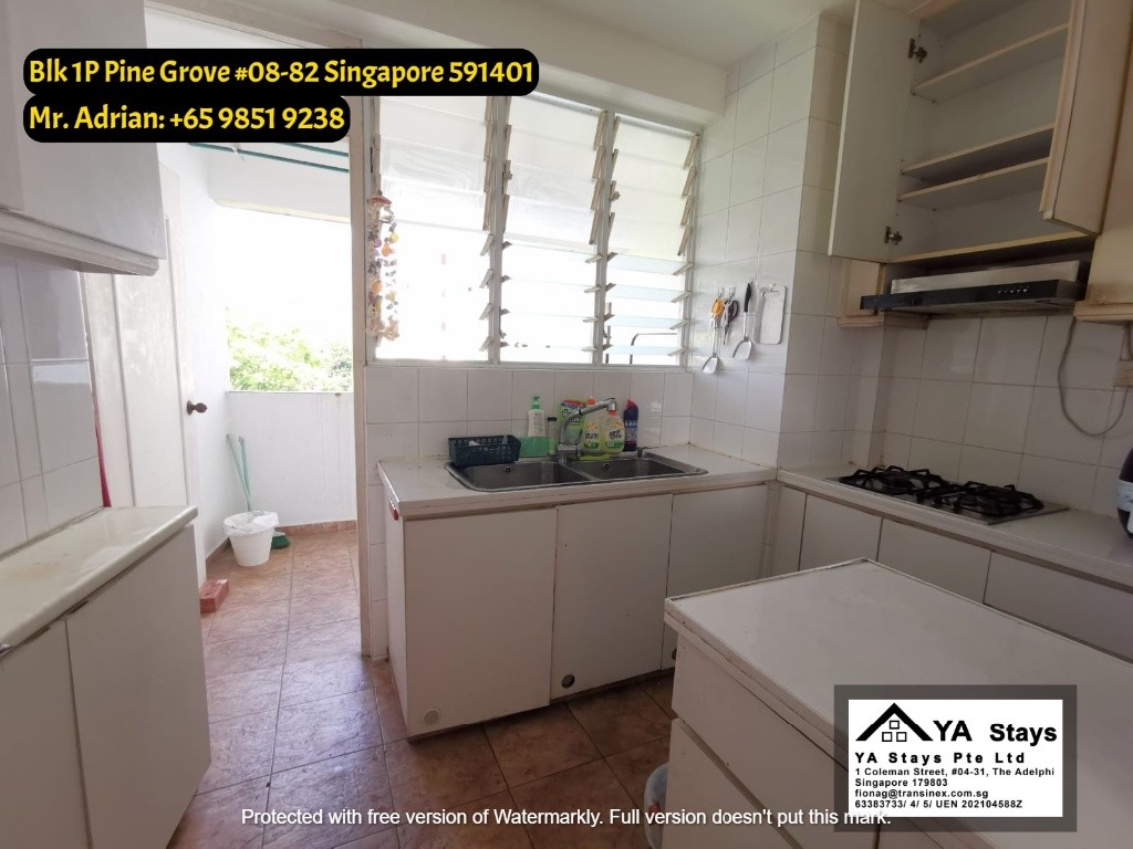 Bouna Vista MRT - Gym/Pool Condo - Pine Grove - Common Room - Buona Vista - Bedroom - Homates Singapore