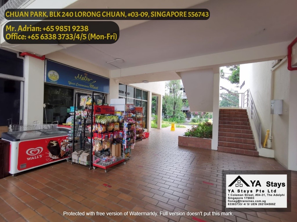 Lorong Chuan MRT - Full Facilities /Gym/Pool Condo - Chuan Park Condo - Lorong Chuan - Bedroom - Homates Singapore