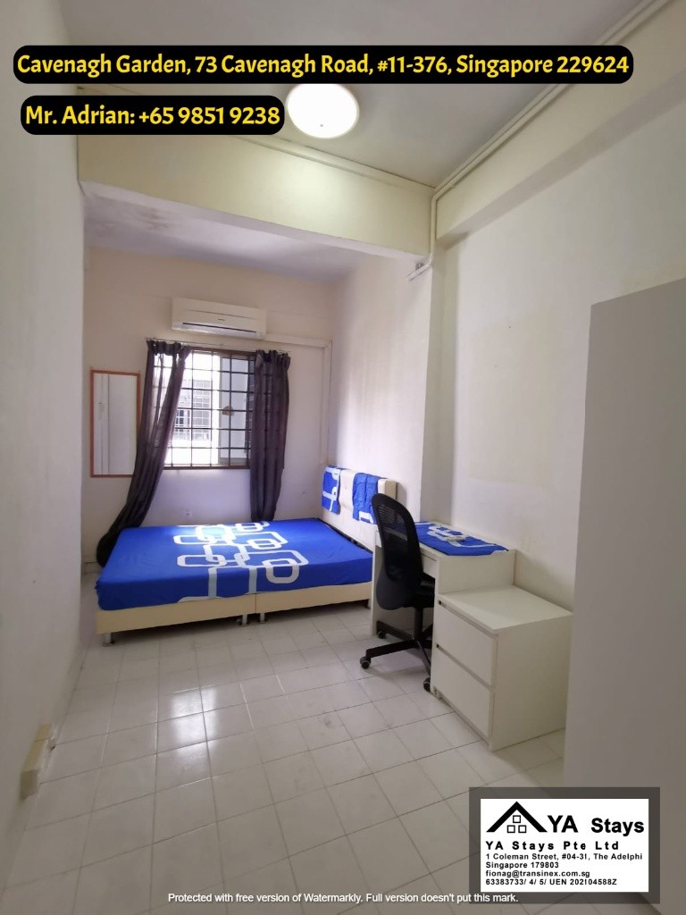Dhoby Ghaut MRT / Common Room / Cavenagh Garden - Dhoby Ghaut - Bedroom - Homates Singapore