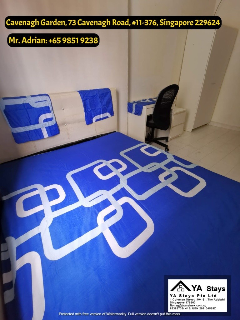 Dhoby Ghaut MRT / Common Room / Cavenagh Garden - Dhoby Ghaut - Bedroom - Homates Singapore