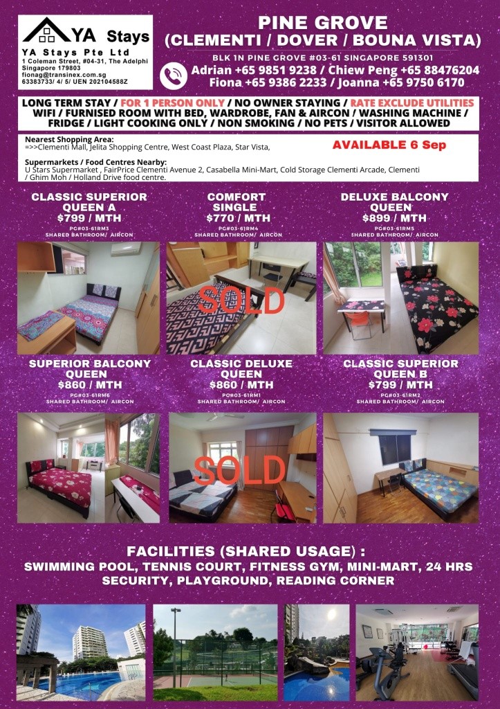 Jurong West/ Boon Lay MRT Gym Pool Resort Tennis Condo/Parc Vista - Jurong West - Bedroom - Homates Singapore