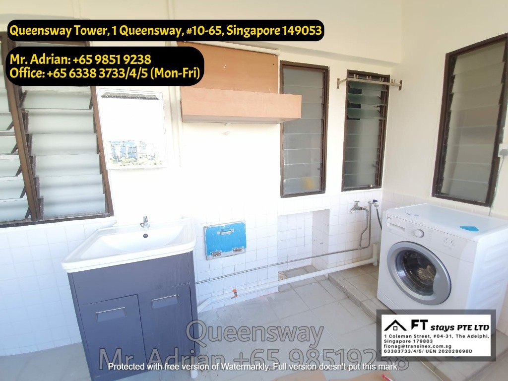 Queenstown MRT - Common Room- Queensway Tower - Queenstown 女皇镇 - 分租房间 - Homates 新加坡