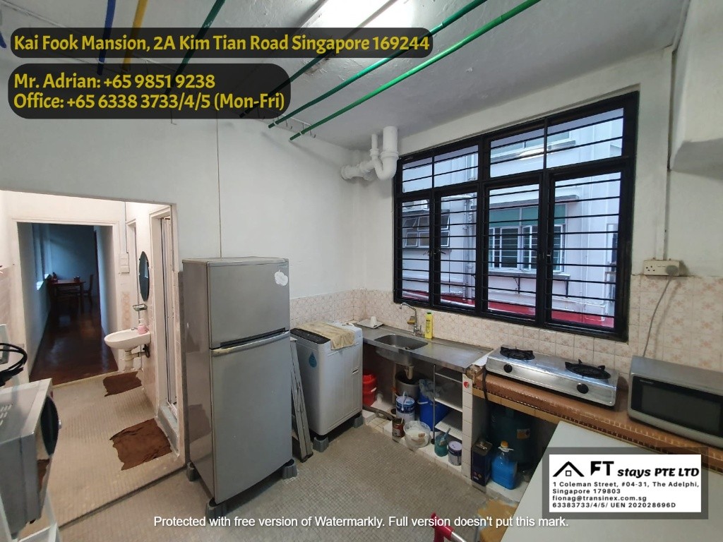 Tiong Bahru MRT / Common Room /Kai Fook Mansion - Tiong Bahru - Bedroom - Homates Singapore