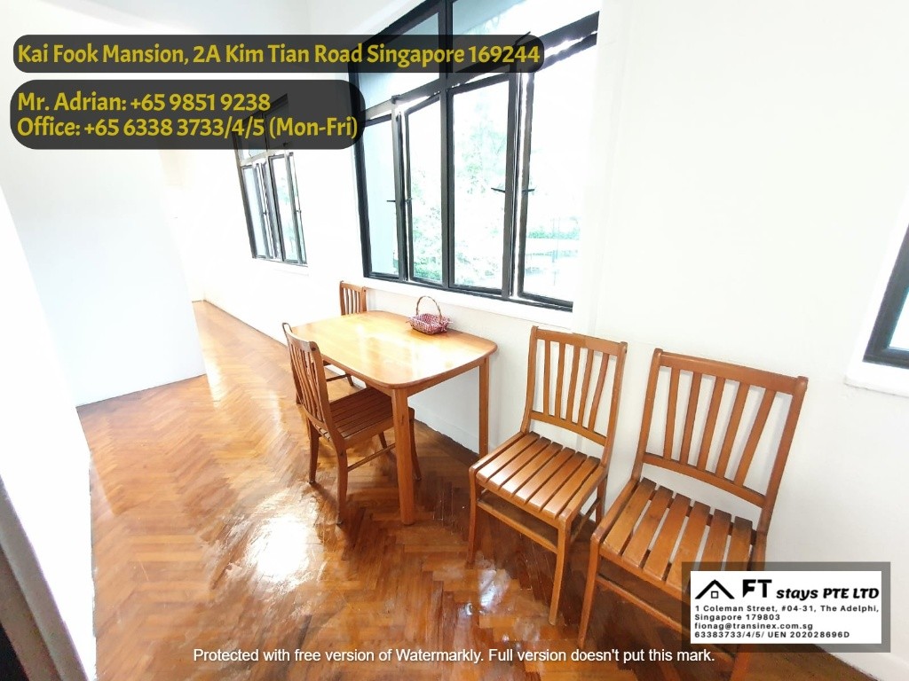 Tiong Bahru MRT / Common Room /Kai Fook Mansion - Tiong Bahru - Bedroom - Homates Singapore