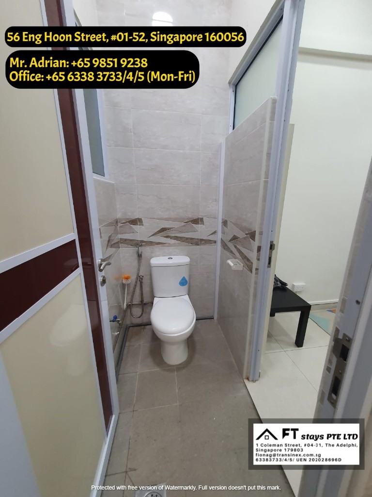 Outram Park MRT / Common Room  / 56 Eng Hoon Street - Outram Park - Bedroom - Homates Singapore