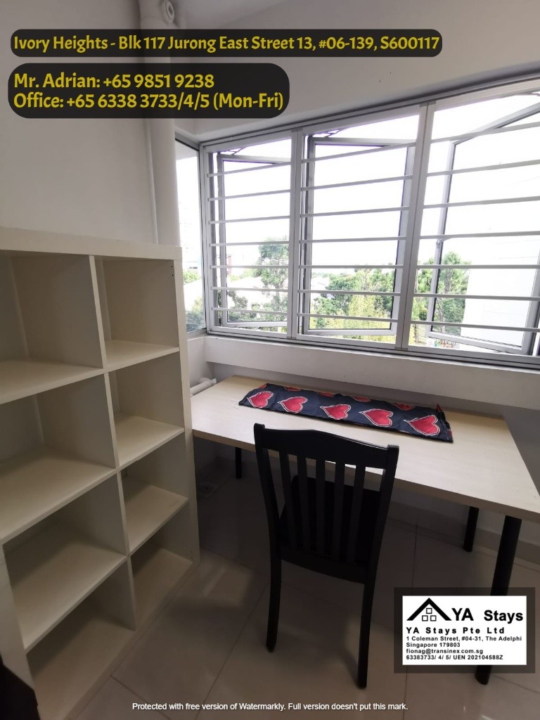 Jurong East MRT / Ivory Heights / Common Room - Jurong East - Bedroom - Homates Singapore