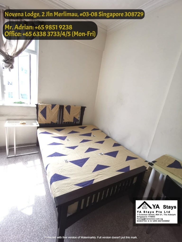 Novena Lodge/ Novena MRT/Newton MRT/Mount Pleasant MRT/ Common Room - Newton - Bedroom - Homates Singapore