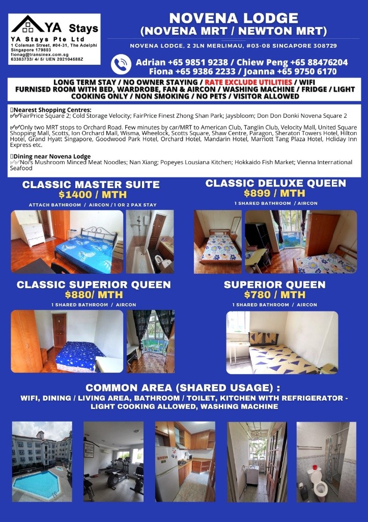  Boon Keng/Geylang Bahru/Potong Pasir - Room in St Francis Court - Toa Payoh - Bedroom - Homates Singapore