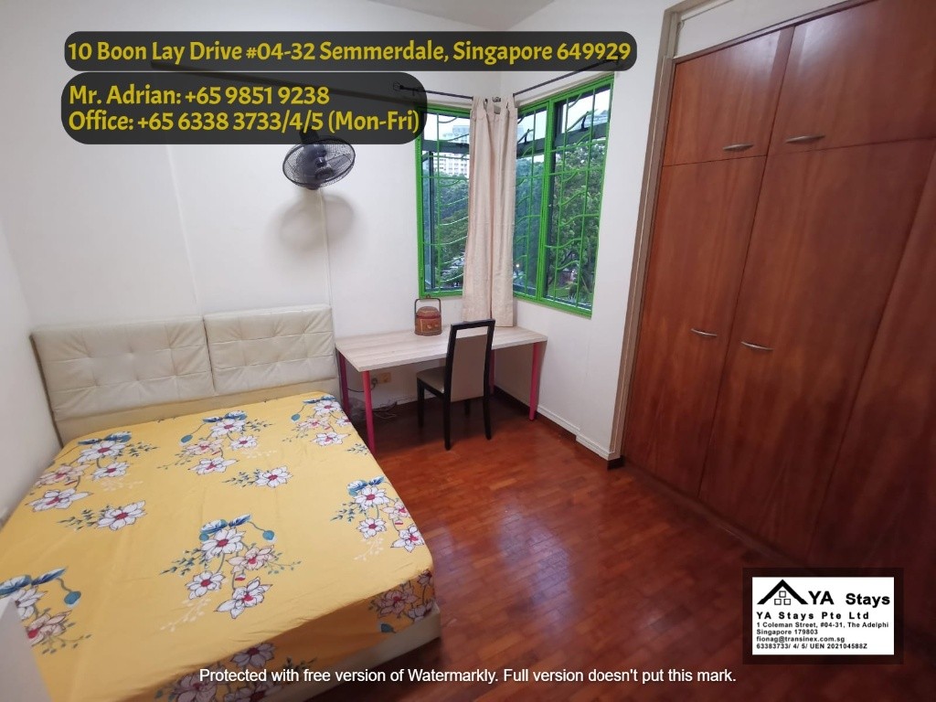 Boon Lay / Lakeside / Jurong / Summerdale Condo/Master Room 12 Pax