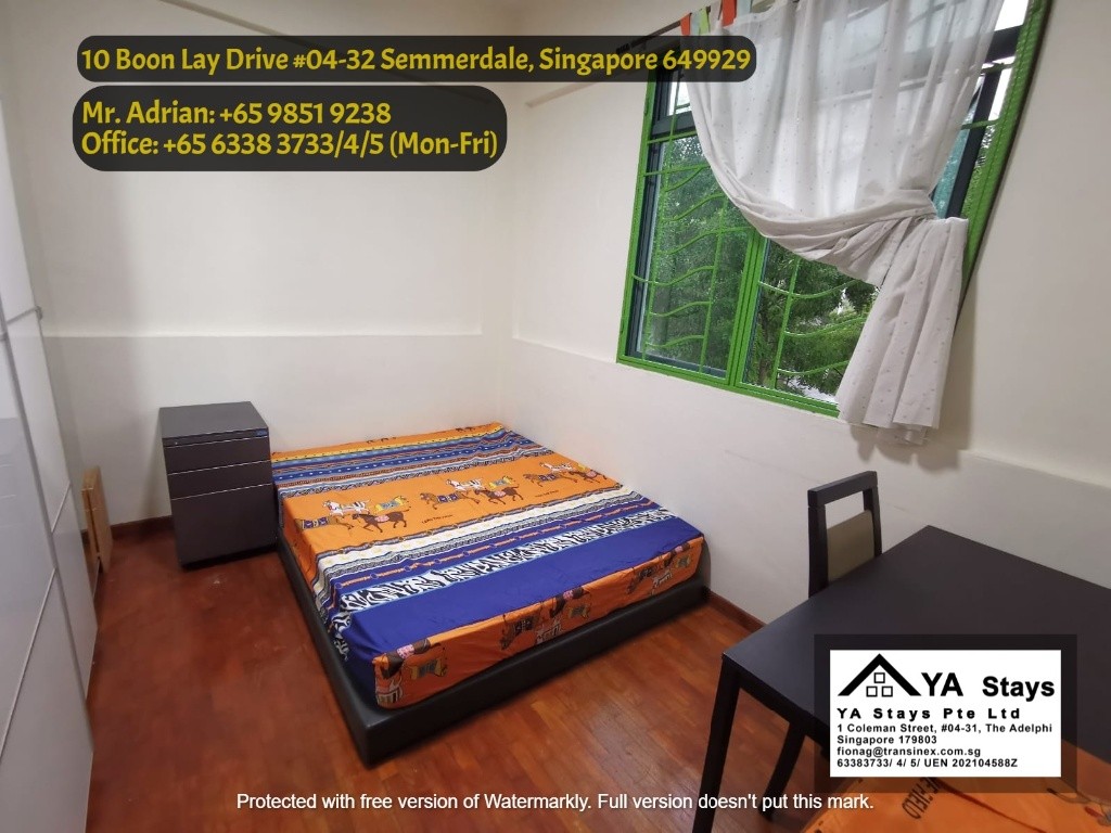 Boon Lay / Lakeside / Jurong /Common Room/ Summerdale Condo - Boon Lay - Bedroom - Homates Singapore