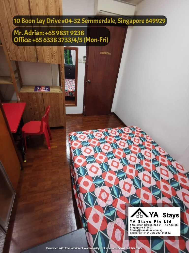 Boon Lay MRT/ Lakeside MRT/ Jurong MRT/ Summerdale Condo - Swimming Pool Condo - Lakeside - Bedroom - Homates Singapore