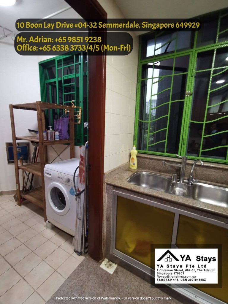 Boon Lay MRT/ Lakeside MRT/ Jurong MRT/ Summerdale Condo - Swimming Pool Condo - Lakeside - Bedroom - Homates Singapore