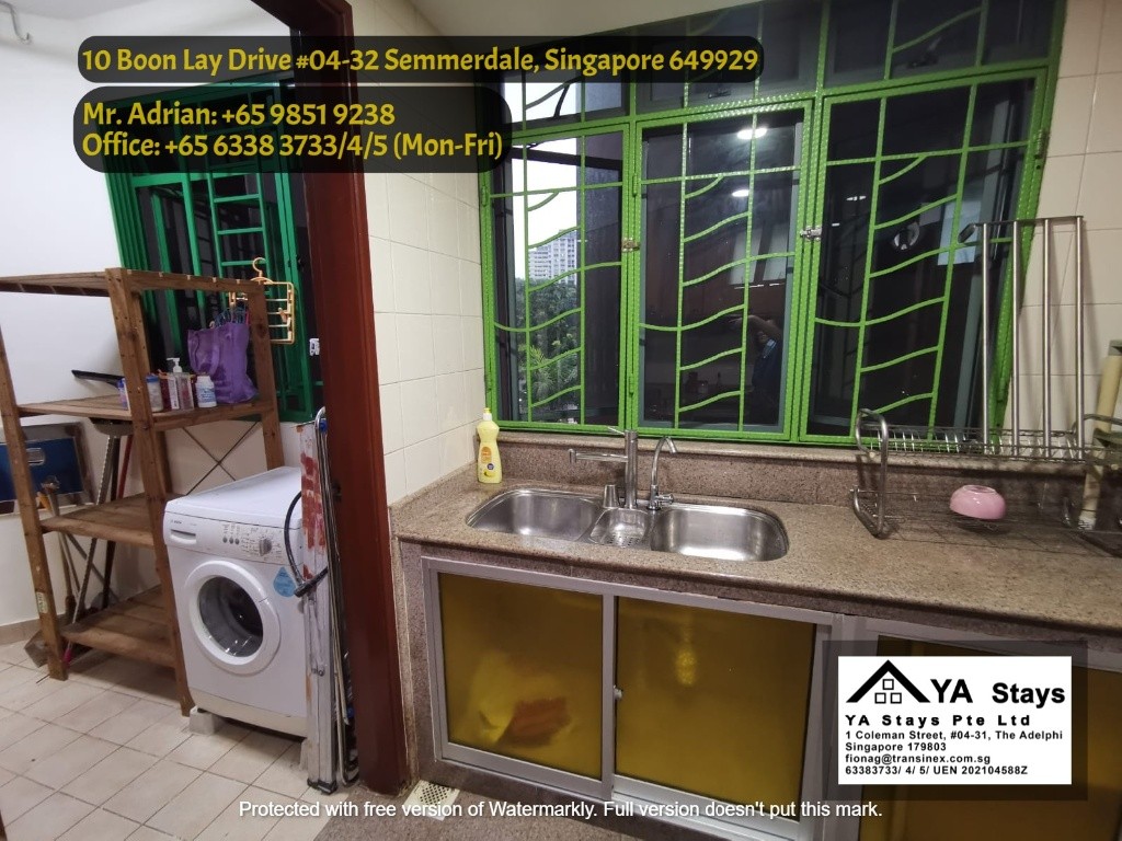 Boon Lay MRT/ Lakeside MRT/ Jurong MRT/ Summerdale Condo - Swimming Pool Condo - Lakeside - Bedroom - Homates Singapore