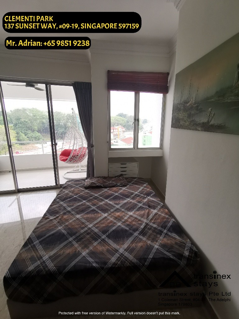 CLEMENTI PARK / NEAR TRADEHUB 21 / SHUTTLE SERVICE TO CLEMENTI MRT/COMMON ROOM/AVAILABLE 02 DEC - Clementi - Bedroom - Homates Singapore