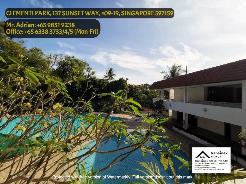 CLEMENTI PARK / NEAR TRADEHUB 21 / SHUTTLE SERVICE TO CLEMENTI MRT/COMMON ROOM/AVAILABLE 02 DEC - Clementi - Bedroom - Homates Singapore