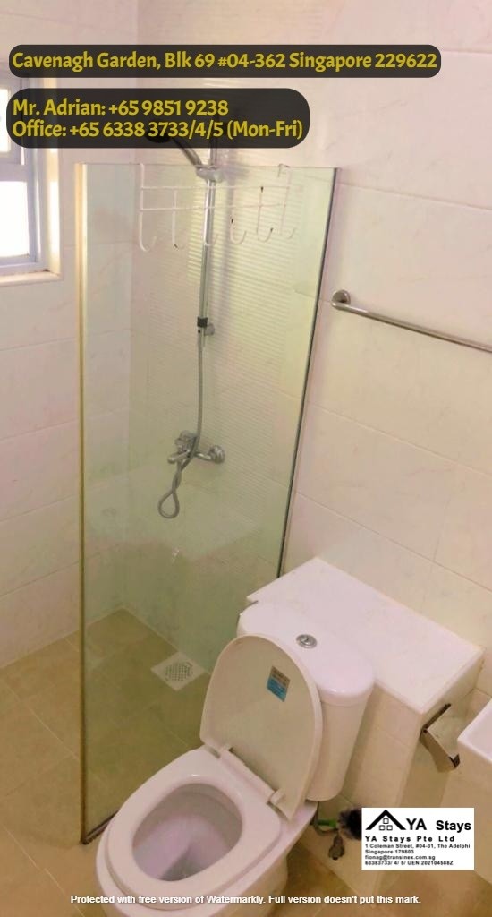 Somerset MRT/Newton MRT/Dhoby Ghaut MRT - Room in Cavenagh Gardens - Orchard - Bedroom - Homates Singapore
