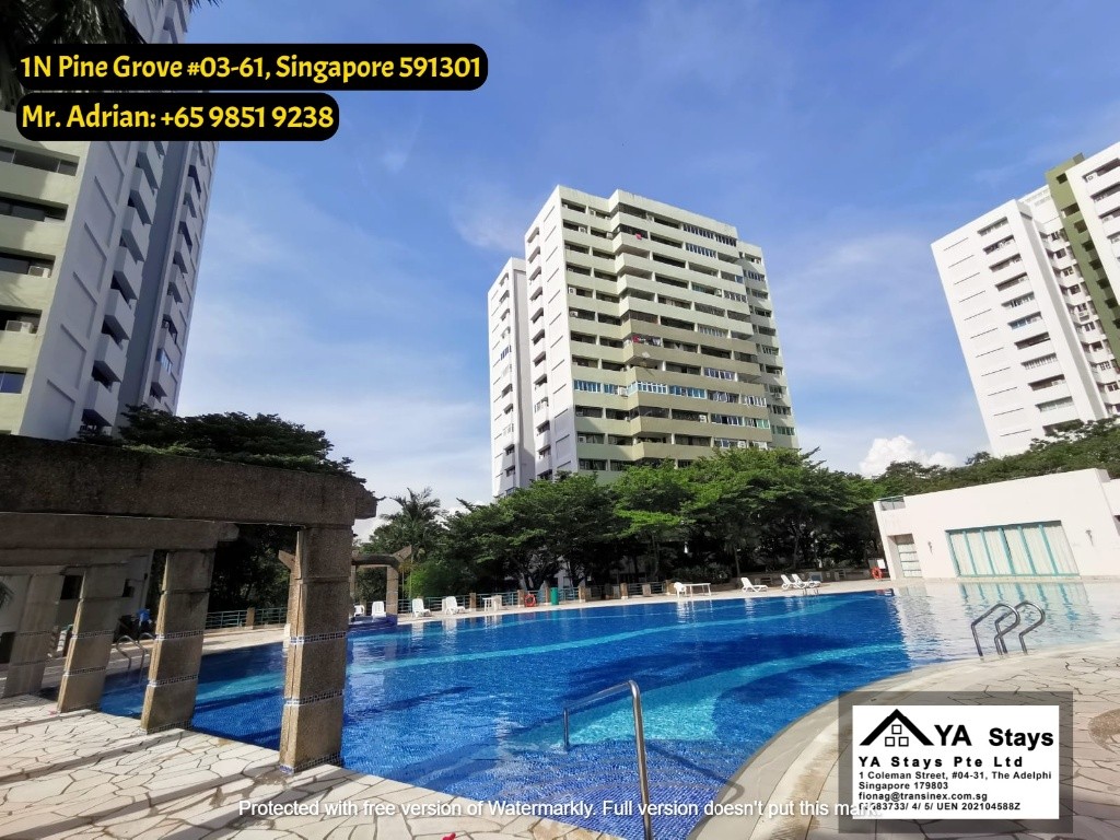 1N Pine Grove #03-61, Singapore 591301 - Buona Vista - Bedroom - Homates Singapore
