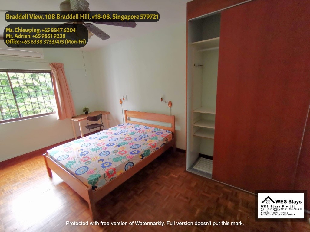 Braddell / Marymount /Caldecott / Gym Pool Condo / Braddell View / Master Room - Braddell - Bedroom - Homates Singapore