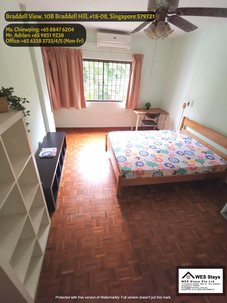 Braddell / Marymount /Caldecott / Gym Pool Condo / Braddell View / Master Room - Braddell - Bedroom - Homates Singapore