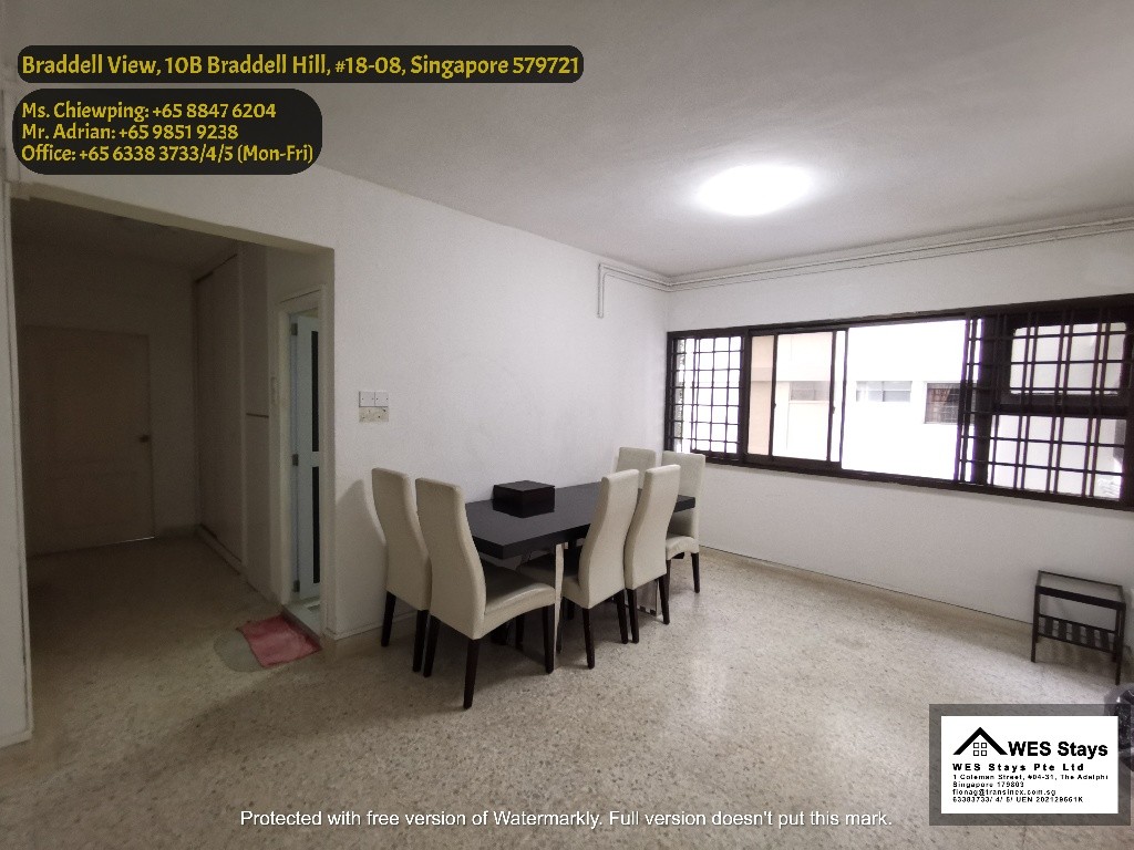 Braddell / Marymount /Caldecott / Gym Pool Condo / Braddell View / Master Room - Braddell - Bedroom - Homates Singapore
