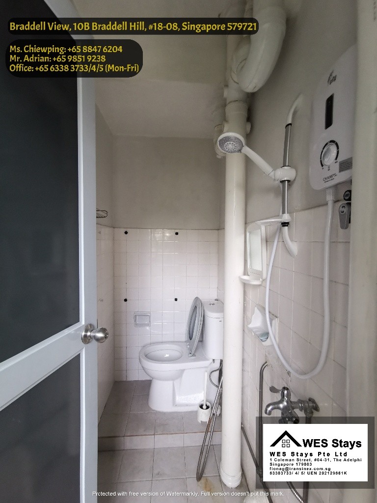 Braddell / Marymount /Caldecott / Gym Pool Condo / Braddell View / Master Room - Braddell - Bedroom - Homates Singapore