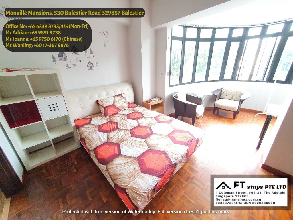 Toa Payoh MRT / Novena MRT/ Balestier /Available 04 March - Toa Payoh - Flat - Homates Singapore