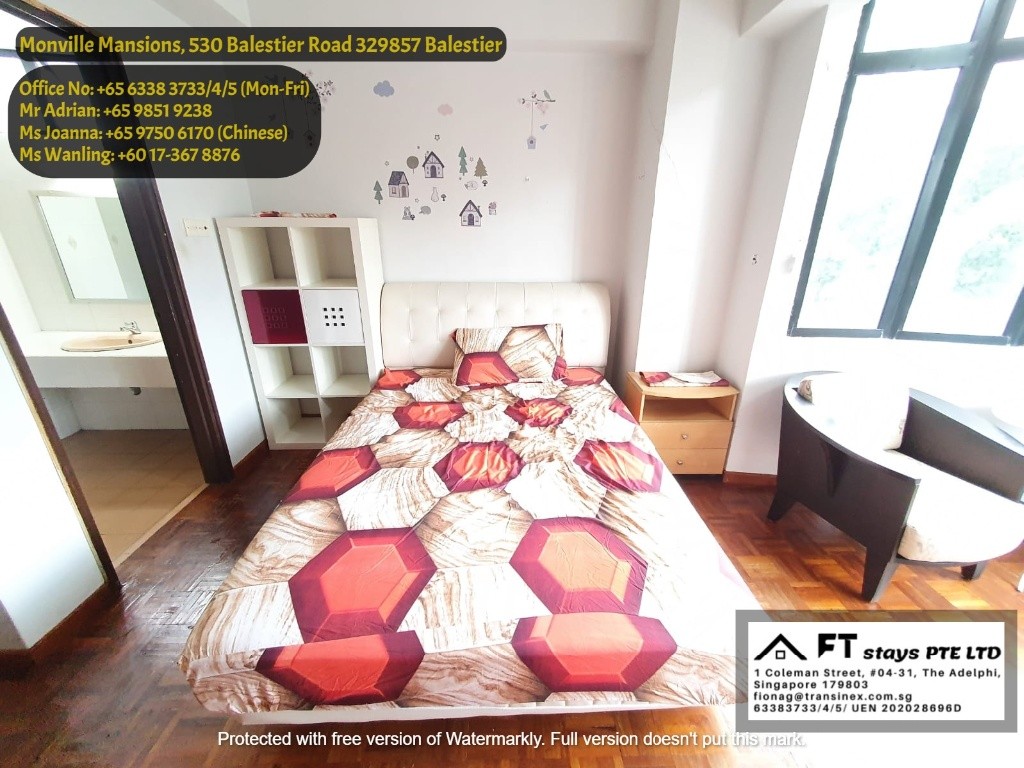 Toa Payoh MRT / Novena MRT/ Balestier /Available 04 March - Toa Payoh - Flat - Homates Singapore