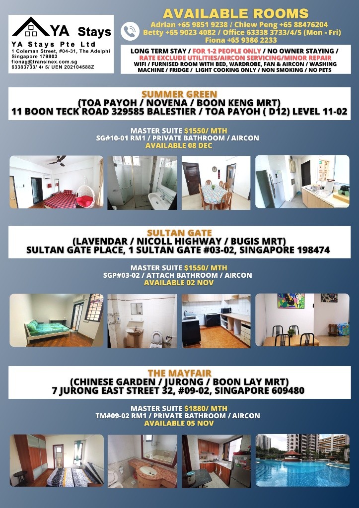 Balestier Point - Novena/ Boon Keng / Farrer Park / Available Immediate - Novena - Bedroom - Homates Singapore
