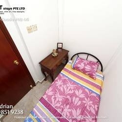 Available 31Aug -Common Room/Strictly Single Occupancy/no Owner Staying/Wifi/Aircon/No Agent Fee/Cooking allowed/Near Stevens MRT/Newtons MRT/Orchard MRT - Orchard - Bedroom - Homates Singapore
