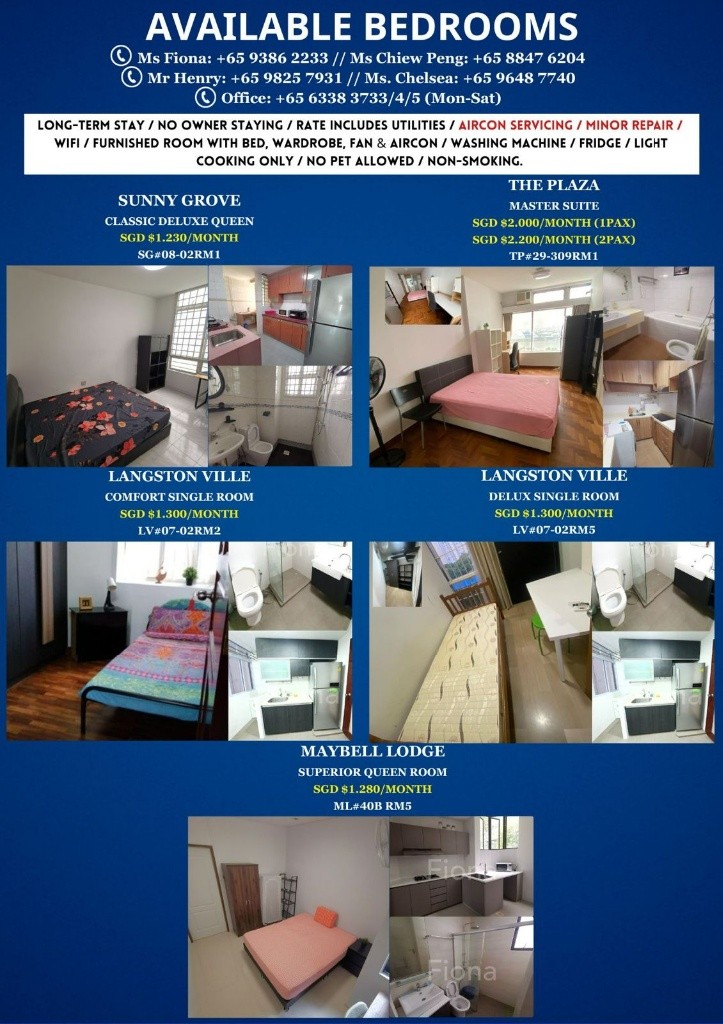 Available 13 Dec - Common  Room/Strictly Single Occupancy/Wifi/Aircon/no Owner Staying/No Agent Fee/Cooking allowed /Beauty World/King Albert Park/ Clementi Park/ Clementi MRT - Clementi - Bedroom - Homates Singapore