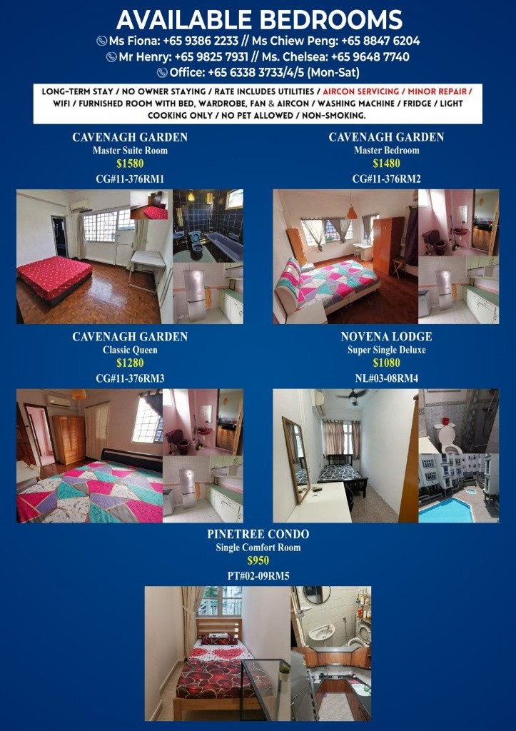 Available Immediate - Common Room/Strictly 1 person stay only/Wifi/  Air-con/no Owner Staying /No Agent Fee/Cooking allowed/Near Braddell MRT/Marymount MRT/Caldecott MRT - Bishan 碧山 - 分租房间 - Homates 新加坡