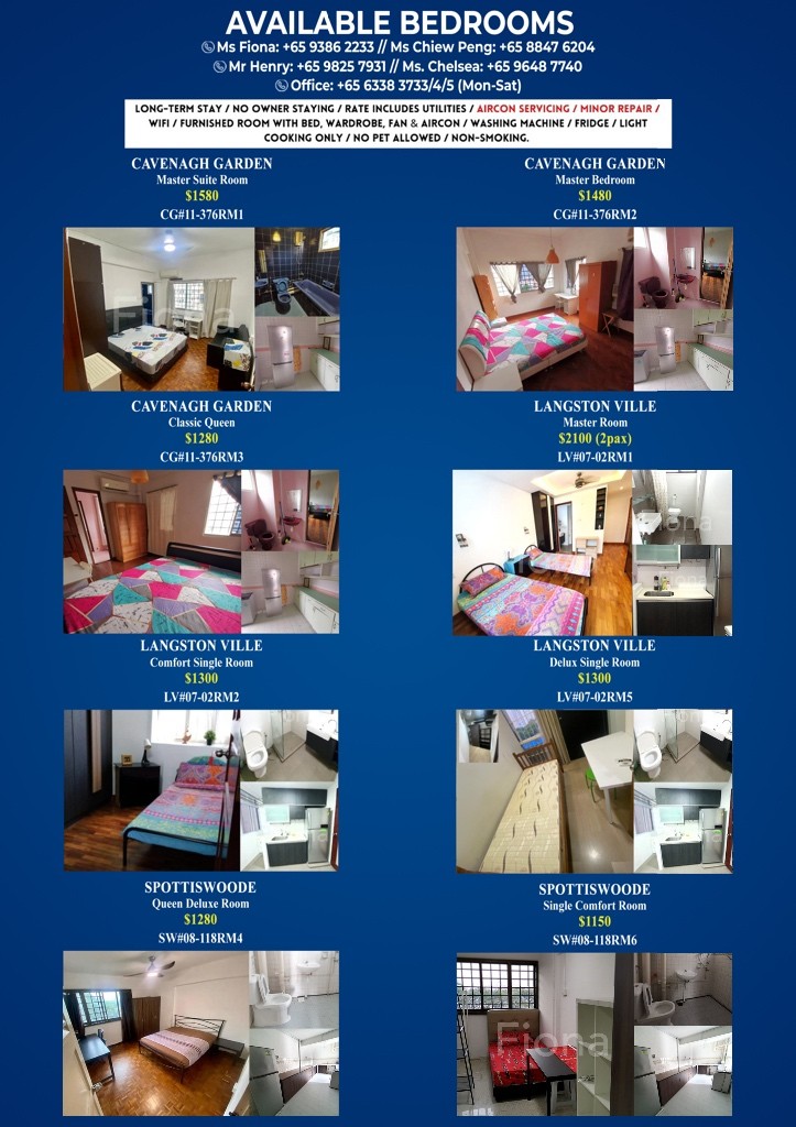 Somerset MRT/Newton MRT/Dhoby Ghaut MRT- Master Bedroom - Immediate Available - Orchard - Flat - Homates Singapore