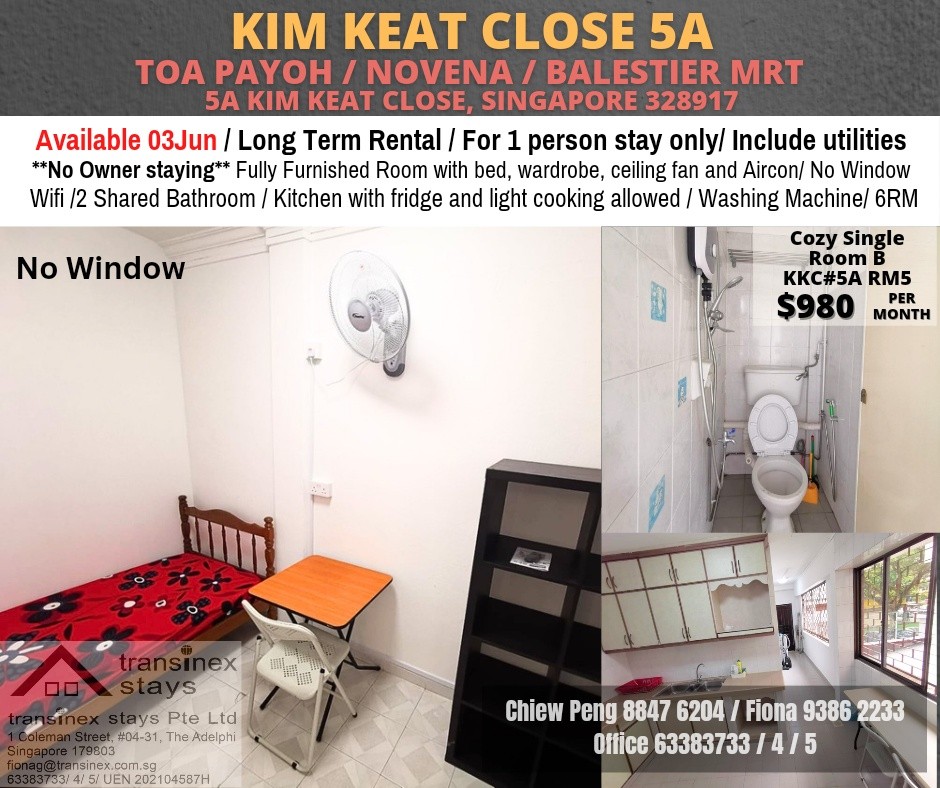 Room Available - Kim Keat Close - Toa Payoh - Flat - Homates Singapore