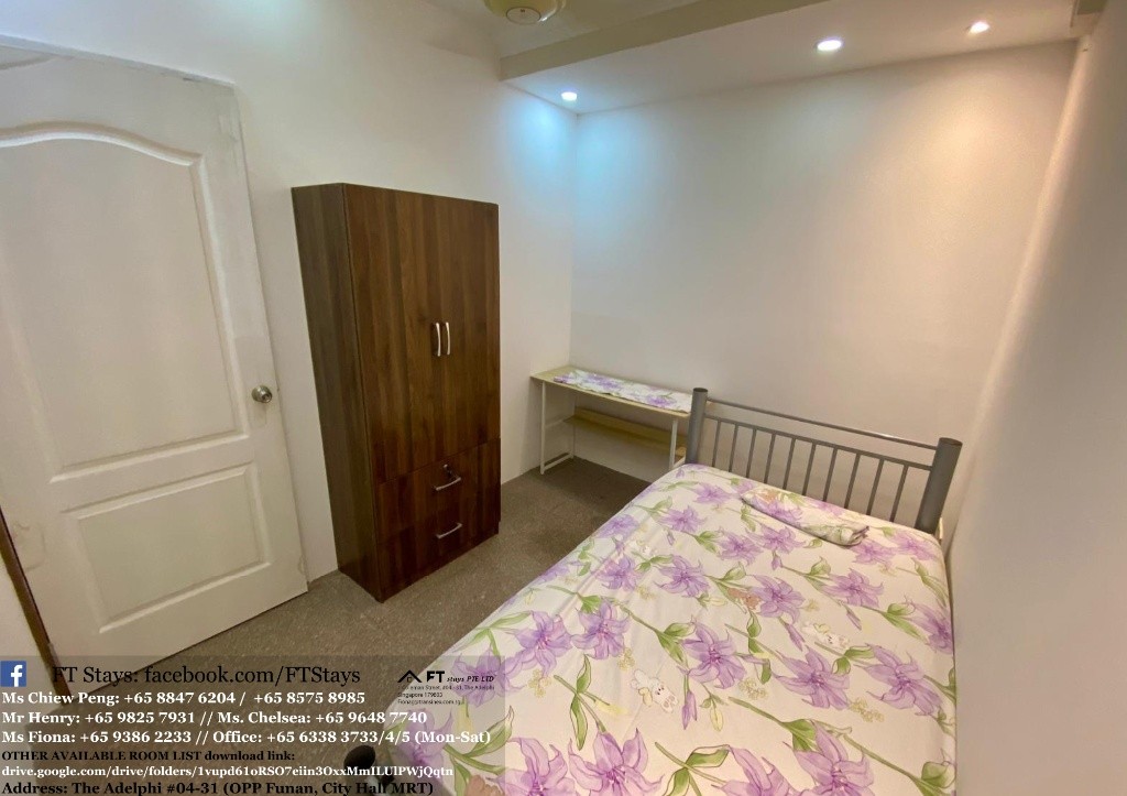 Kembangan MRT | Eunos mrt /Common Room for rent/ Casa Sarina for 1 Pax | Immediate Available | No Agent Fee - Kembangan - Bedroom - Homates Singapore