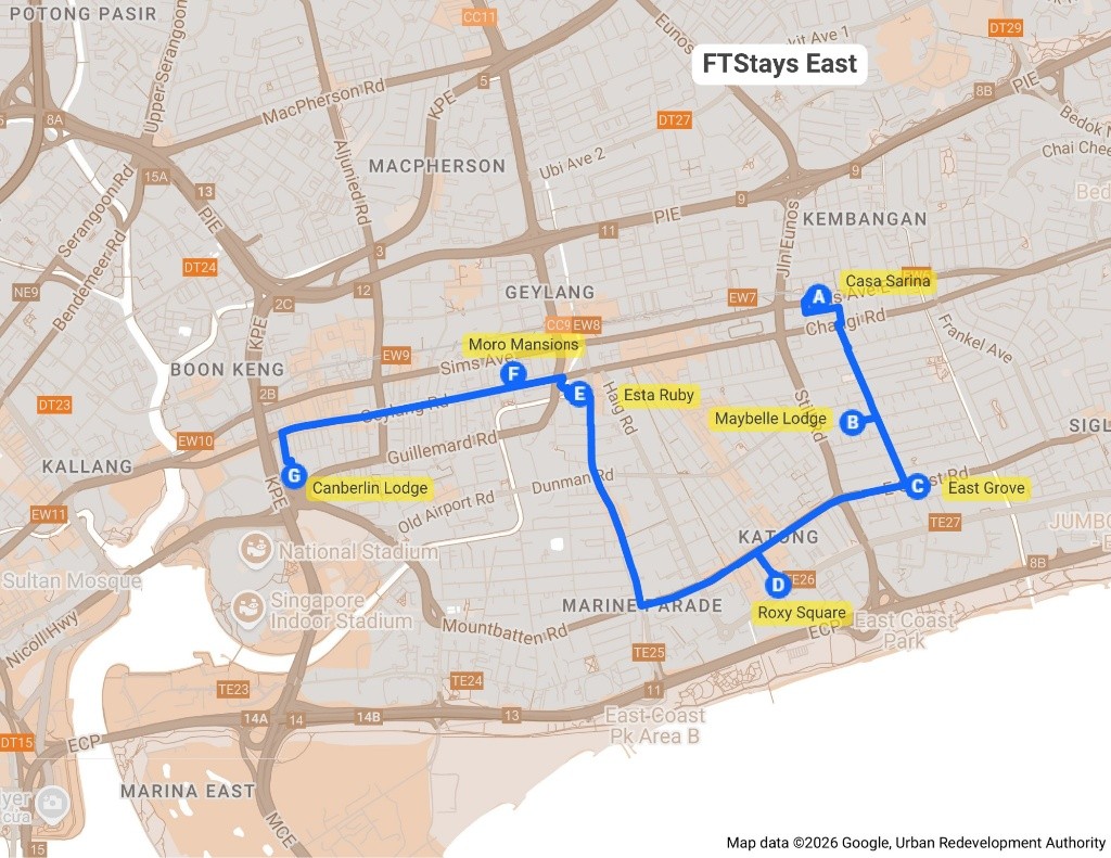 Room for Rent / Paya Lebar – Aljunied – Dakota MRT / Master Room / Available Immediate/ Moro Mansion - Paya Lebar 巴耶利嗒 - 整個住家 - Homates 新加坡