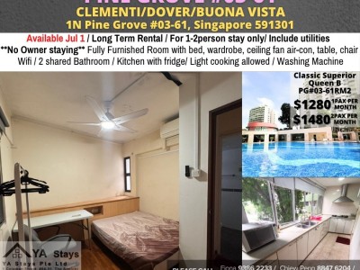 Singapore -  - 1N Pine Grove #03-61, Singapore 591301