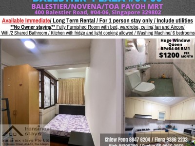 Singapore -  - 400 Balestier Road, #04-06, Singapore 329802