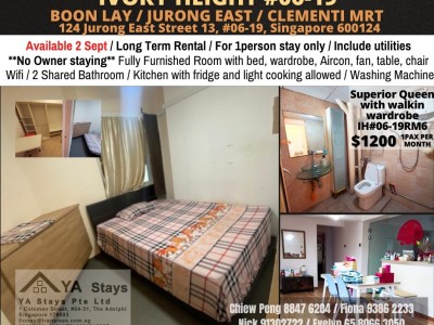 Singapore -  - 124 Jurong East Street 13, #06-19, Singapore 600124