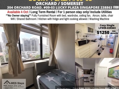 新加坡 -  - 304 ORCHARD ROAD, #09-03 LUCKY PLAZA SINGAPORE 238863