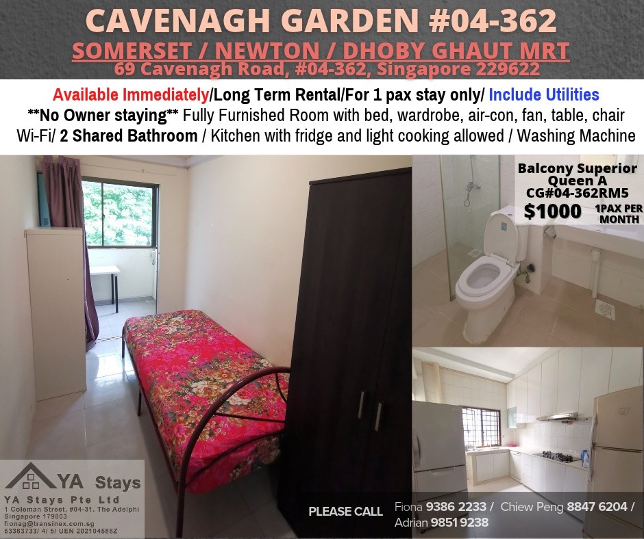 Room for rent / ORCHARD / River valley / Classic room / 1pax stay / Available Immediately - Orchard 烏節路 - 整個住家 - Homates 新加坡