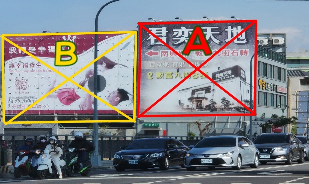 廣告看板74捷運Costo火車松竹站等必經地標明顯 - 北屯區 - 店面 - Homates 台灣