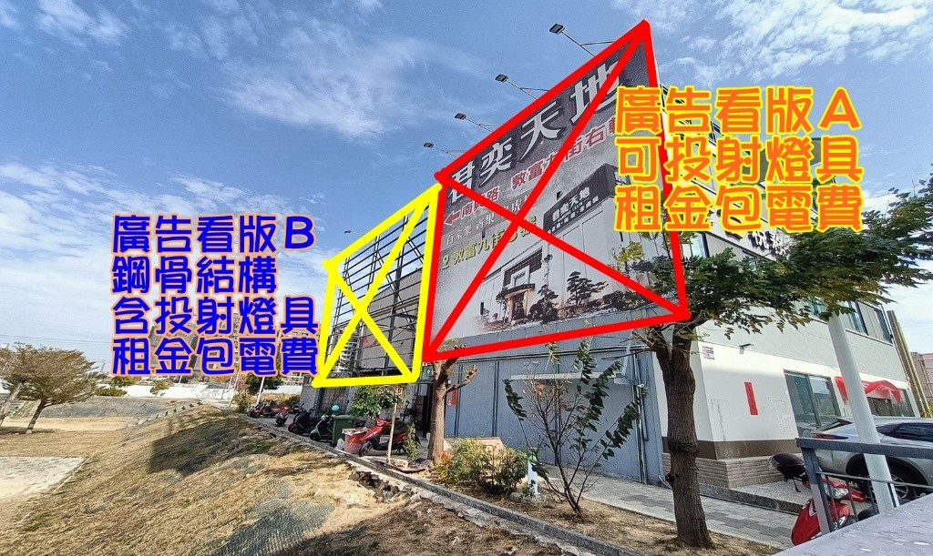 廣告看板74捷運Costo火車松竹站等必經地標明顯 - 北屯區 - 店面 - Homates 台灣