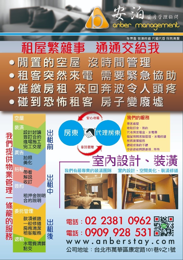 全新精品飯店宅，２房１廳１衛１陽台，可短期１個月以上 - Wanhua - Flat - Homates Taiwan