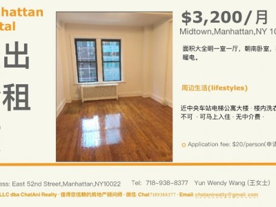 United States -  - 161 East 52nd Street,New York,NY 10022